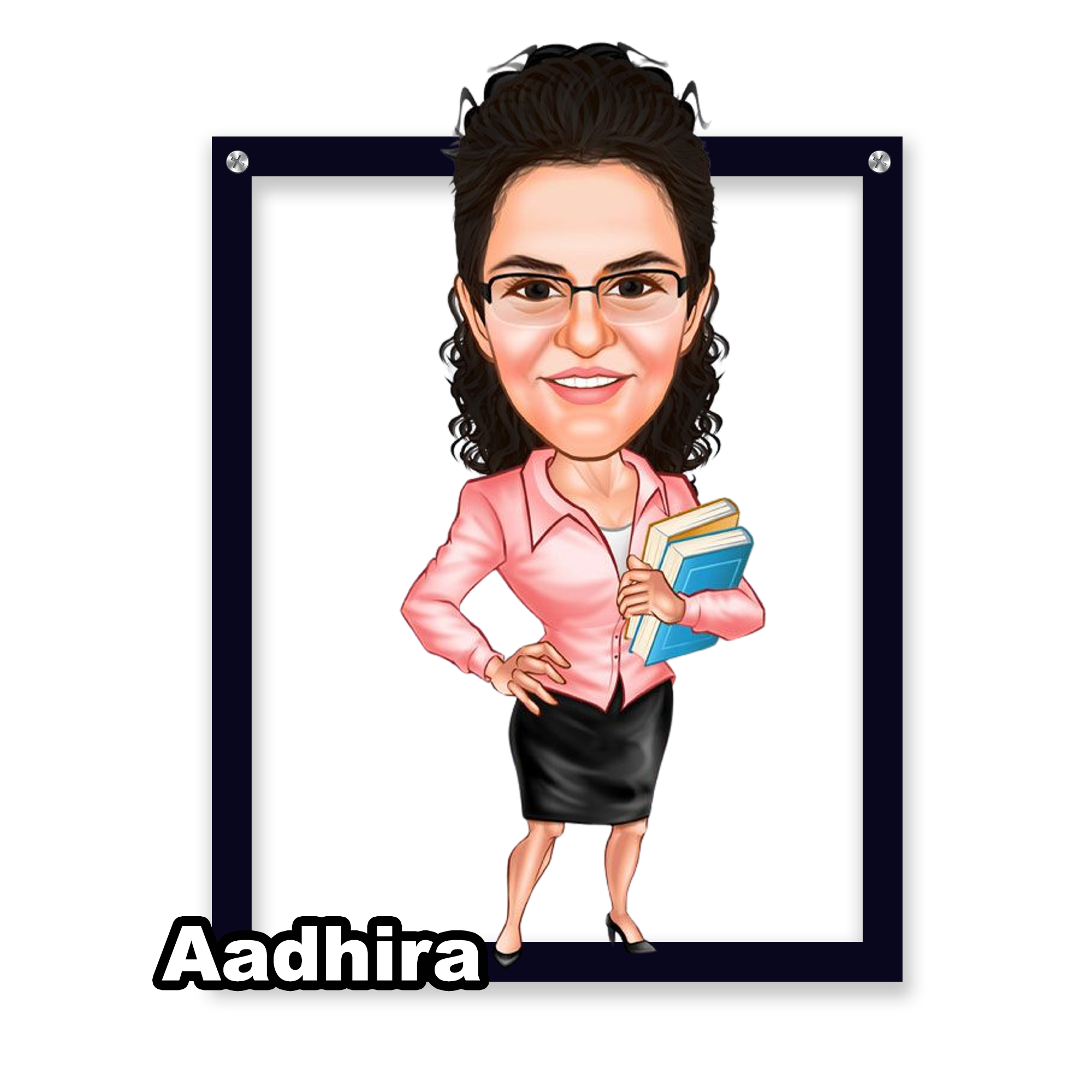 Mom's Day Wall Decor, Office Colleague Caricature Gifts, Corporate Gift Wall Decor, Women's Day Occasion Gifts, Mother's Caricatures