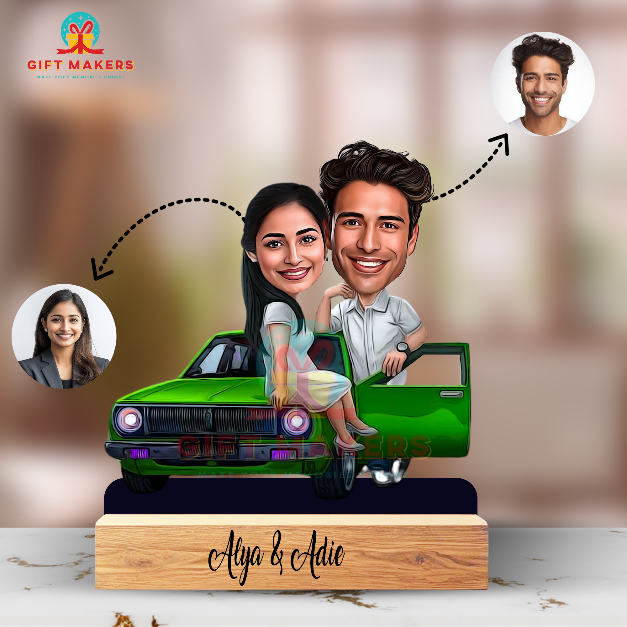 Couples Caricature