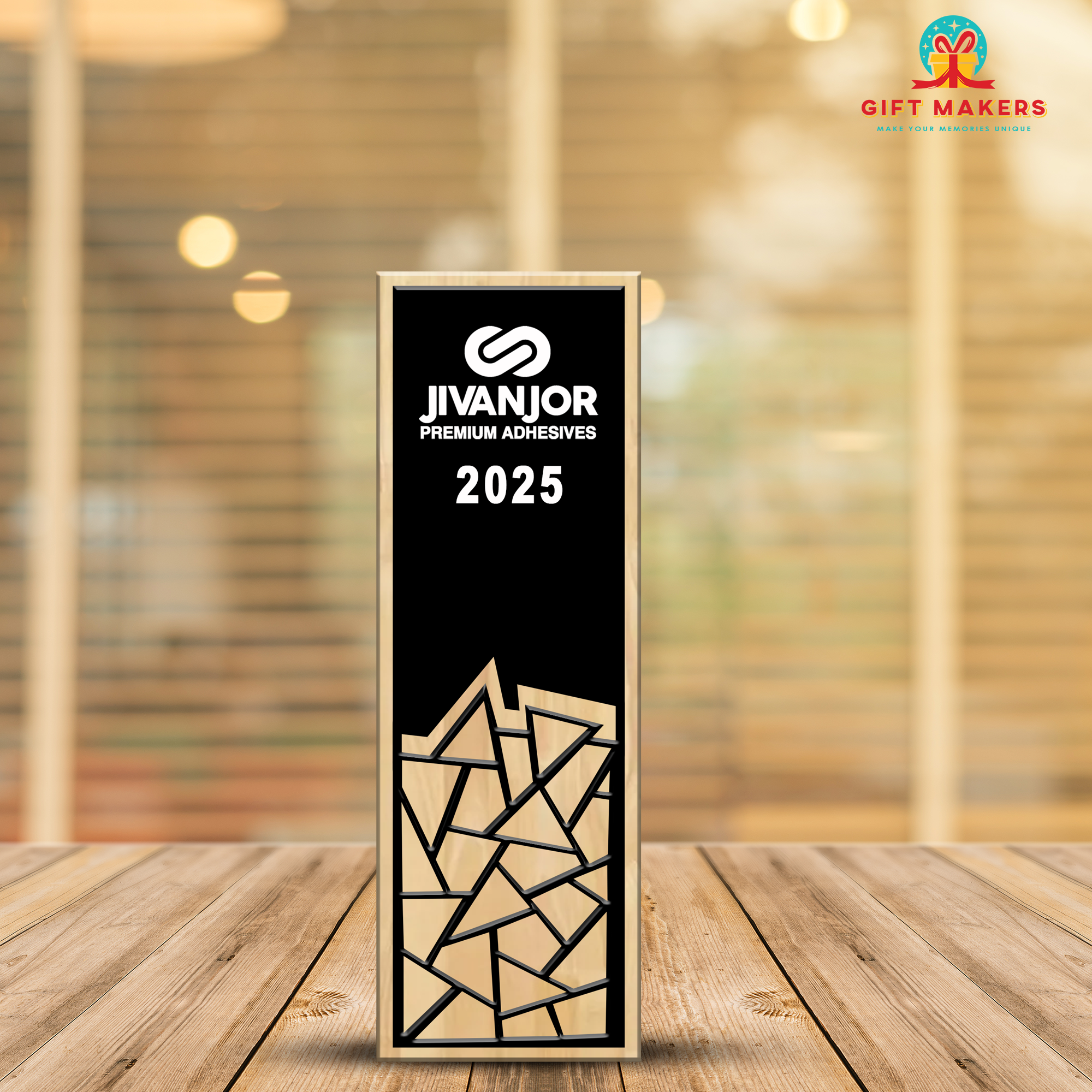 Metal Trophy - Corporate Trophy - Recognition Plaque