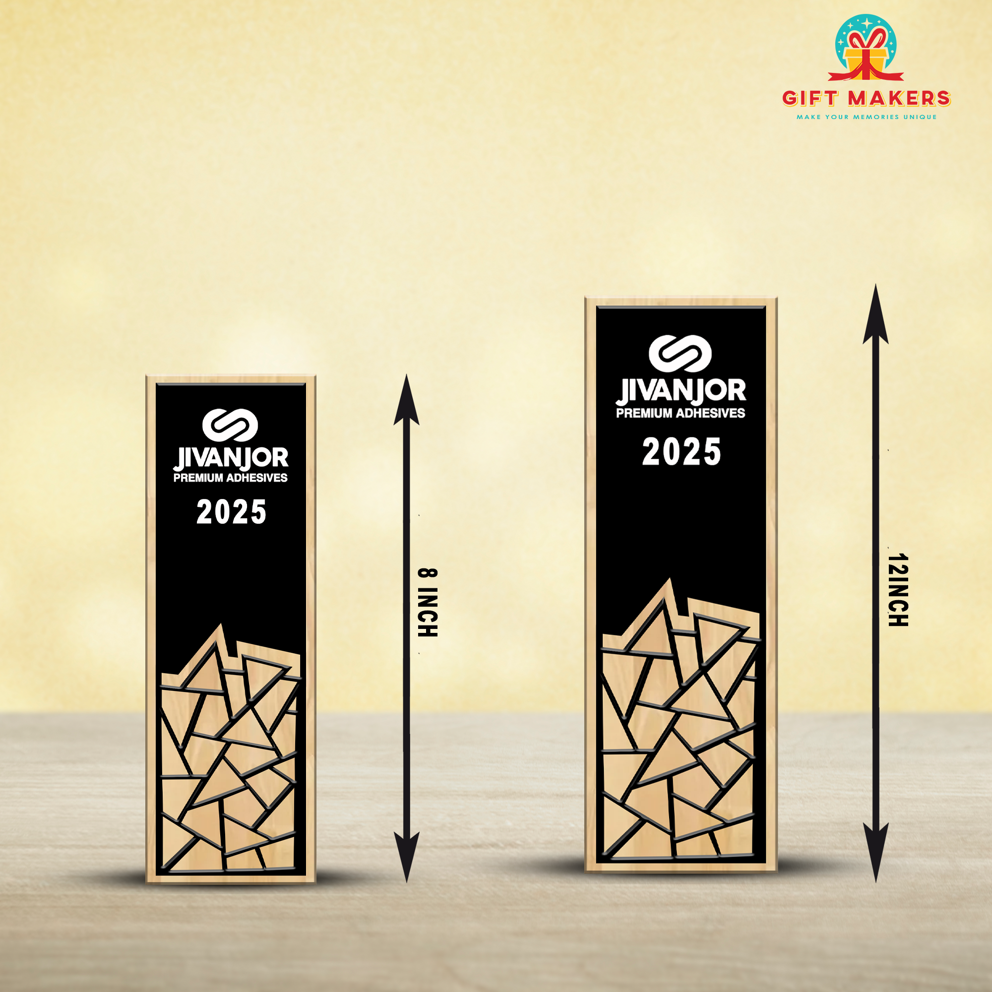 Metal Trophy - Corporate Trophy - Recognition Plaque