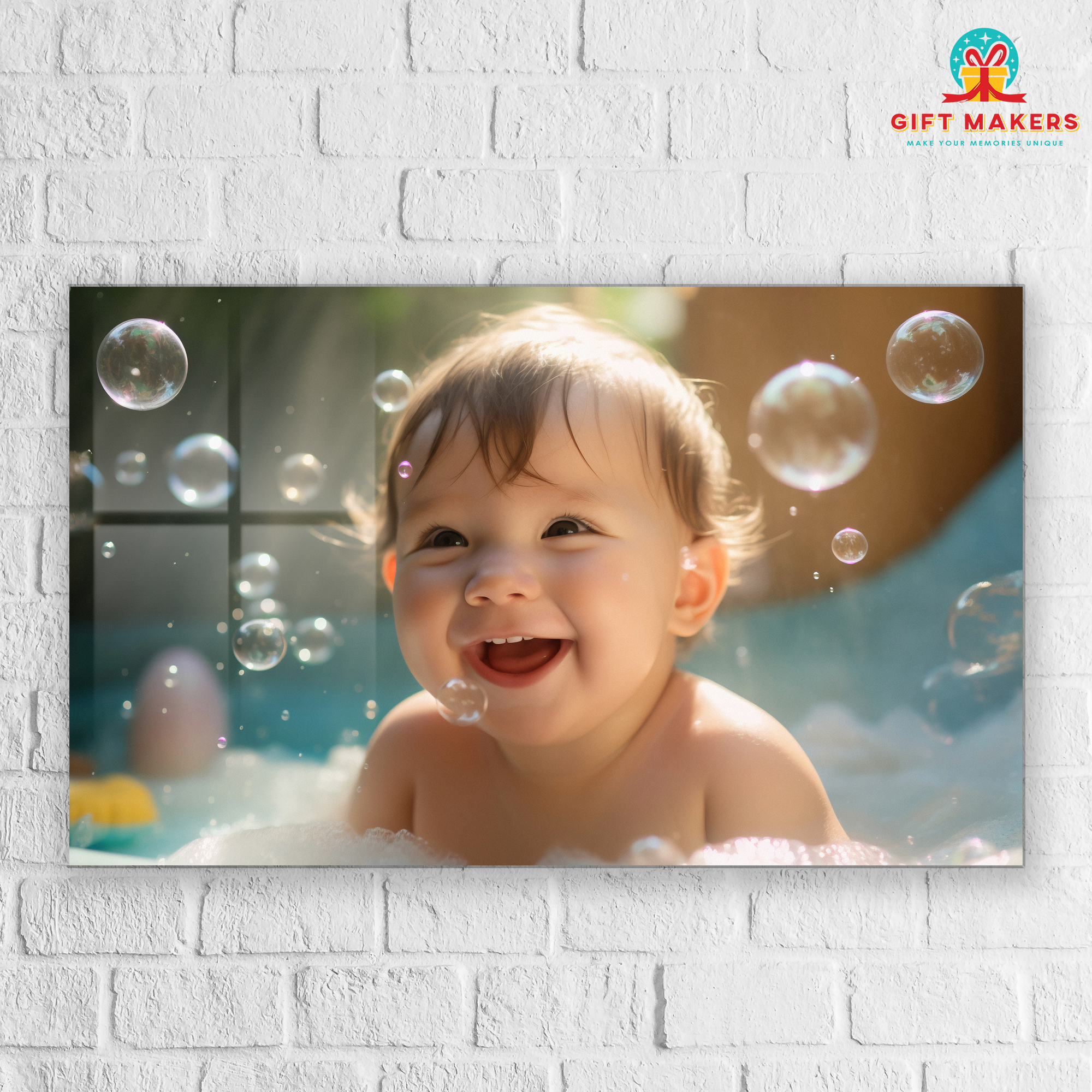 Baby Special Collection Photo Prints,  Clear Acrylic Wall Hanging Photo, High Definition Photo Wall Decor, Baby Birthday Photo Prints