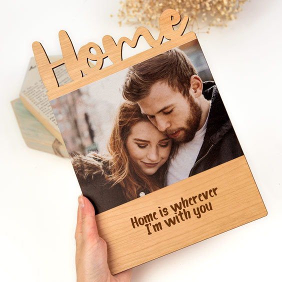 Large Personalised Photo Plaque